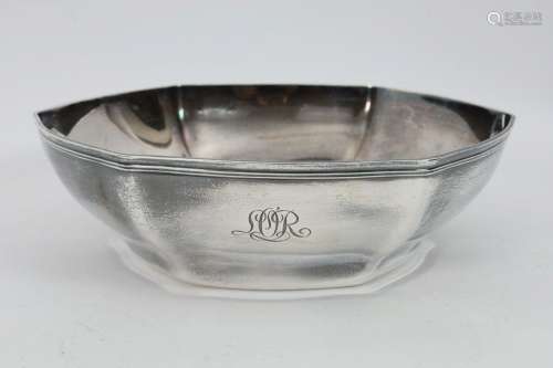 Tiffany and Co Sterling Silver Hexagonal Bowl