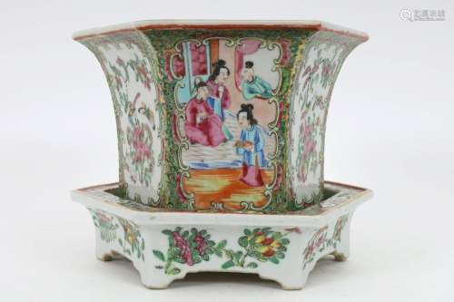 Antique Chinese Export Planter