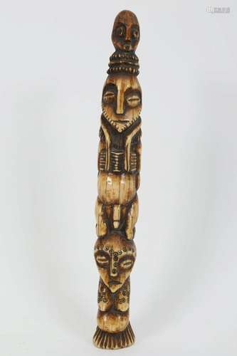 African Belgian Congo Carved Fertility Statue