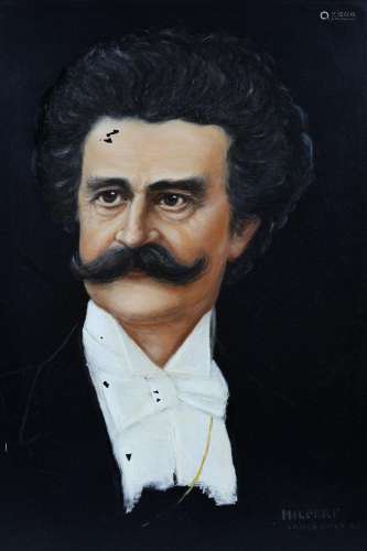 Joseph Hilpert, Portrait of Johann Strauss