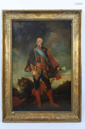 Antique Painting Louis Philippe d'Orleans Reynolds