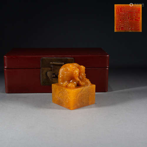 QING DYNASTY - TIAN HUANGSHI SEAL