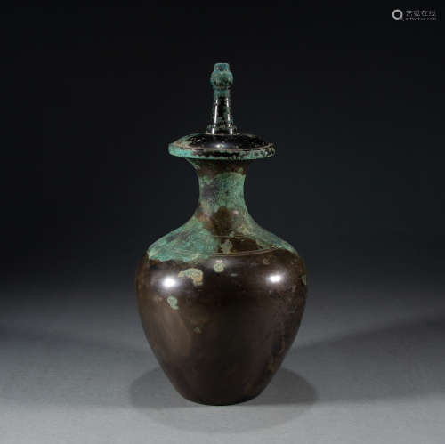 ANCIENT CHINA - COPPER BOTTLE