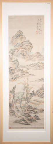 QING DYNASTY - LANDSCAPE PAINTING