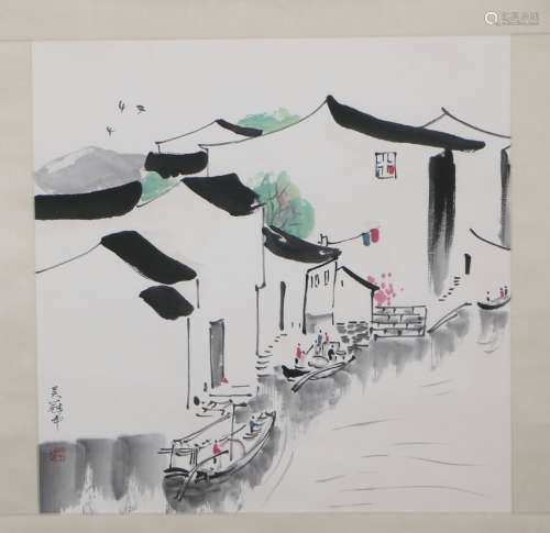 Wu Guanzhong Scenic Water Village