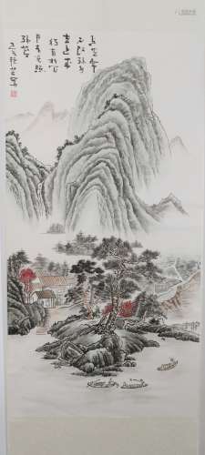 Jinyanzhi Mountain and Water Vertical Axis