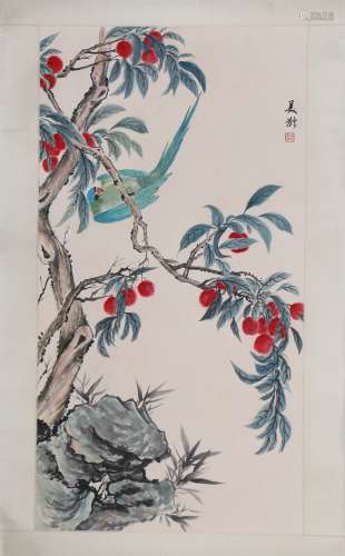 Song Meiling flowers and birds
