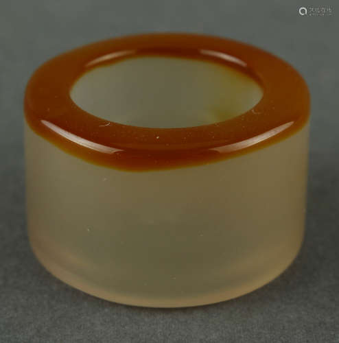 QING DYNASTY - AGATE RING