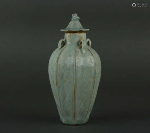 ANCIENT CHINA - GOURD SHAPED BOTTLE