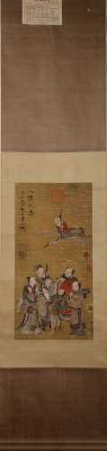 HUIZONG OF THE SONG DYNASTY - EIGHT IMMORTALS CELEBRATING BI...