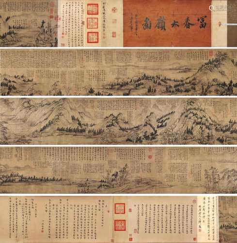 Huang Gongwang's Fuchun Daling Map