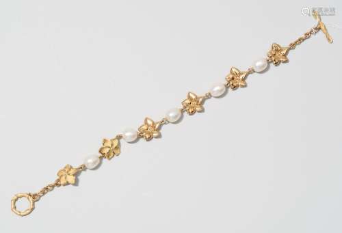 Tiffany & Co Kulturperlen-Plumeria-Bracelet