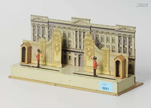 Blechspielzeug, Buckingham Palace mit Wache