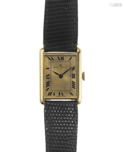 Baume & Mercier, montre rectangulaire