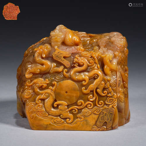 Tian Huangshi seal of Qing Dynasty, China