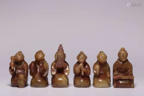 Terracotta Figures of Yulefu in Hotan