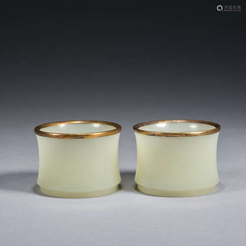 Hetian jade Cup from Qing Dynasty, China