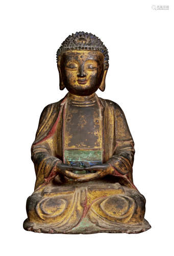 明代 銅釋迦牟尼佛像