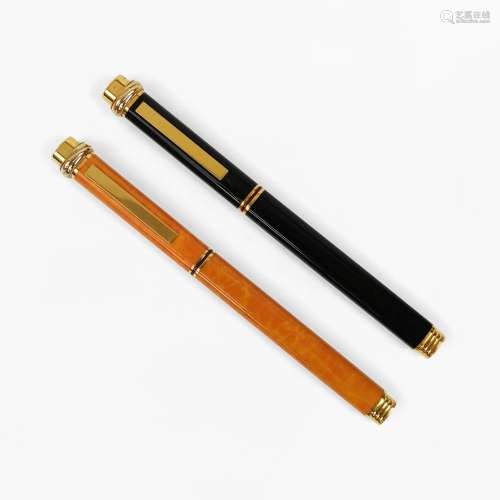 Cartier, Trinity, lot de deux stylos-bil