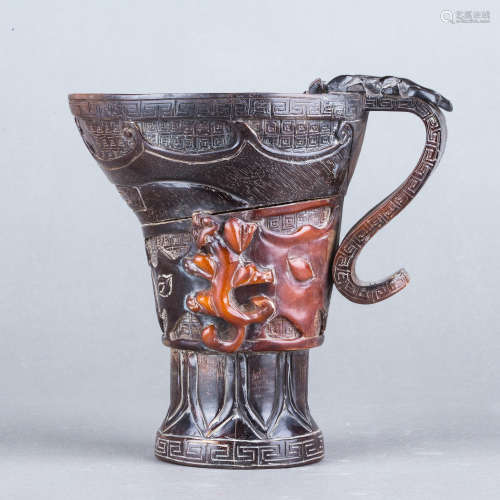 A CARVED  CUP