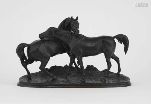 Pierre-Jules Mène (1810-1879)<br />
Chevaux