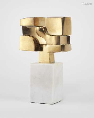 José Luis Sanchez (1926-2018)<br />
Sculpture en bronze et m...