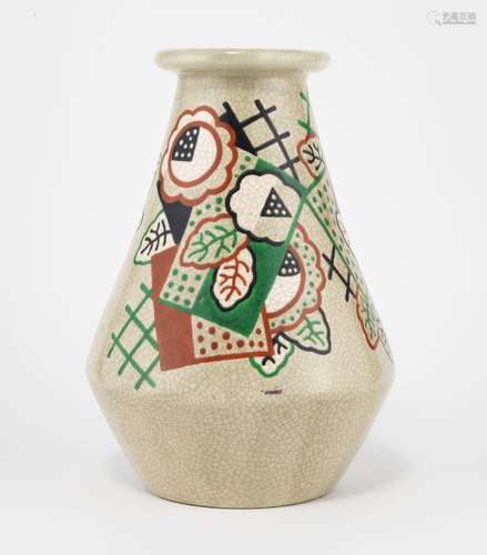 Jean Olin (1891-1972) pour Primavera Longwy<br />
Vase