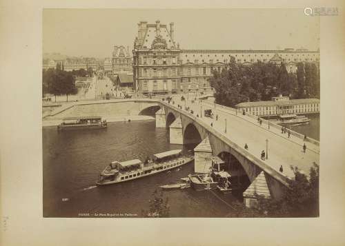 Souvenirs de France. Recueil de photos, vers 1900<br />
In f...