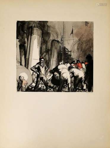 MAC ORLAN : Eloge de Gus Bofa. Paris, Manuel Bruker, 1949<br...
