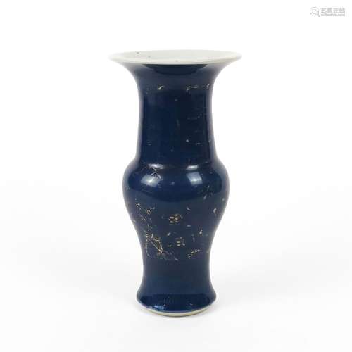 Vase balustre, Chine, dynastie Qing (1644-1912)<br />
Porcel...