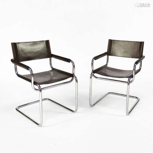 Paire de fauteuils MG5 par Marcel Breuer, éditeur inconnu<br...