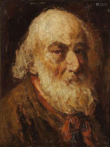 François Maury (1861-1933)<br />
Portrait d'homme, huile sur...