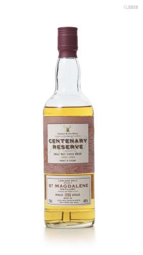 St. Magdalene centenary reserve, single malt Whisky, 15 ans ...