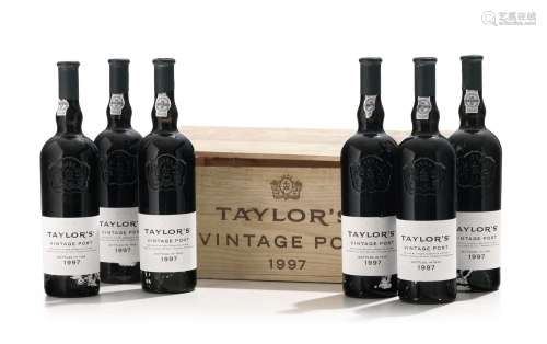 Taylor's, 1997, Porto, 6 bts, caisse en bois d'origine