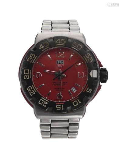 TAG HEUER - BRACELET MONTRE d'homme modèle "FORMULA ONE...