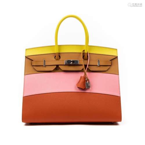 HERMES Paris - Edition Limitée - SAC modèle "Birkin&quo...