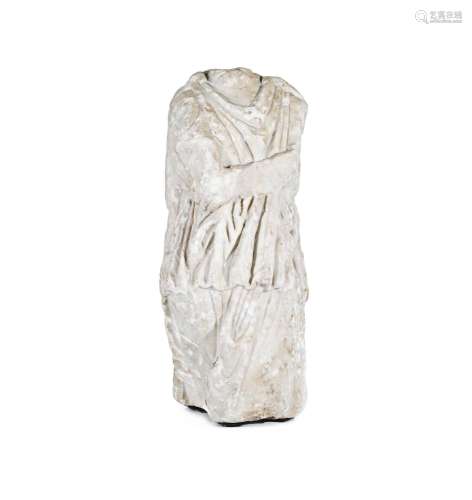 Busto romano in marmo