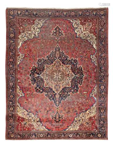 EXCEPTIONAL PERSIAN FEHERAGAN CARPET, LATE 19th, EARLY 20TH ...