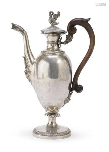 BEAUTIFUL SILVER TEAPOT, MILAN 1811/1872