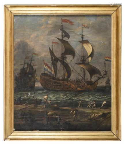 DUTCH OIL PAINTING, EARLY 18th CENTURY
