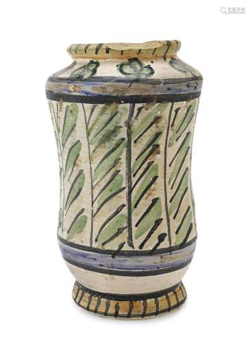 PHARMACY VASE, PROBABLY SICILY 19TH CENTURY