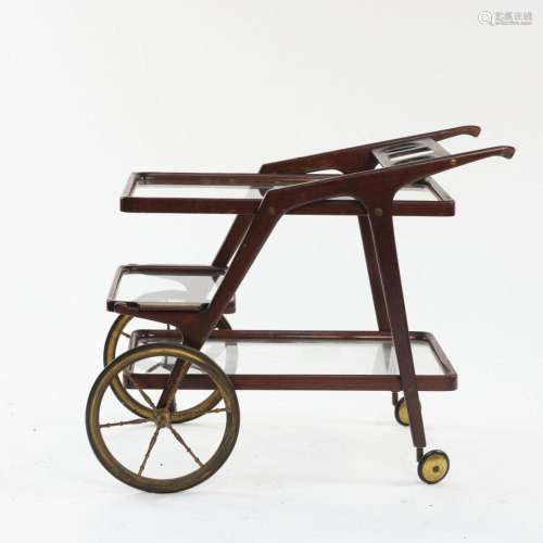 CESARE LACCA (ATTR.), SERVING TROLLEY, C. 1953