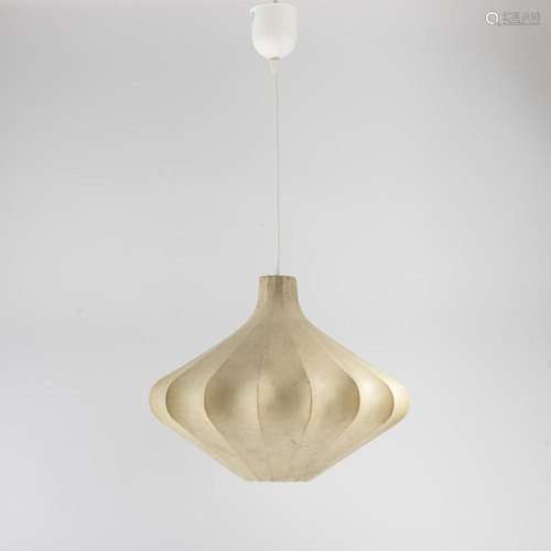 ITALY,  COCOON  CEILING LIGHT, 1960S