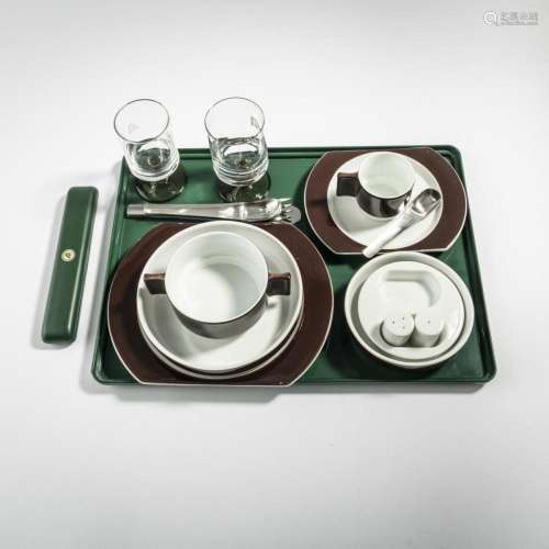 JOE COLOMBO; AMBROGIO POZZI,  LINEA 72  TABLEWARE SET FOR AI...