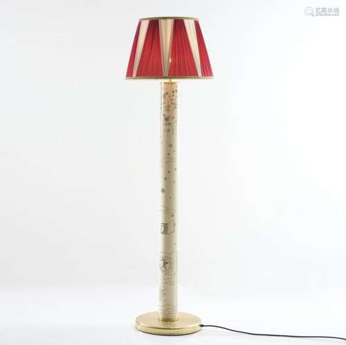 BARNABA FORNASETTI,  SOLITARIO  FLOOR LAMP, 2020