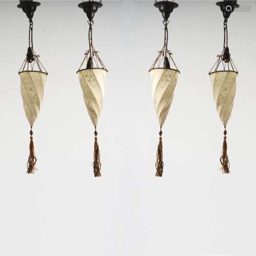 ATELIER FORTUNY, VENICE, 4  CESENDELLO  CEILING LIGHTS, 1984