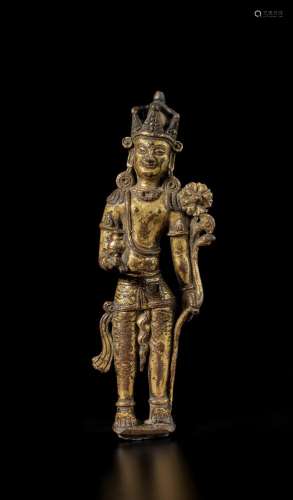 . A gilt-copper alloy figure of Padmapani, Tibet, circa 12th...