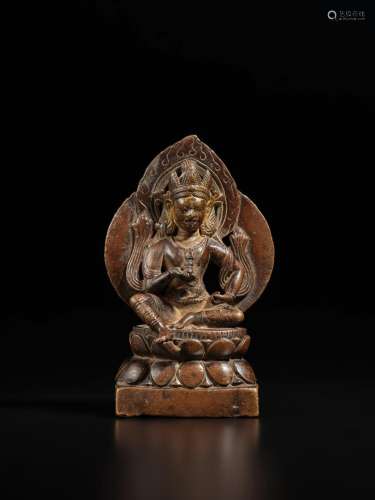 . A copper alloy figure of Vajrasattva, Kashmir, 10th / 11th...