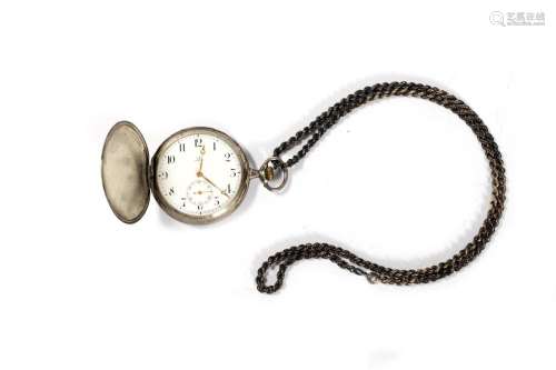 Omega - Double case nielled silver pocket watch, early 20th ...