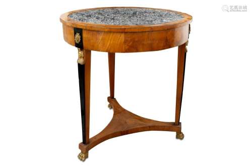 Gueridon with marble top, Tuscany, early 19th century